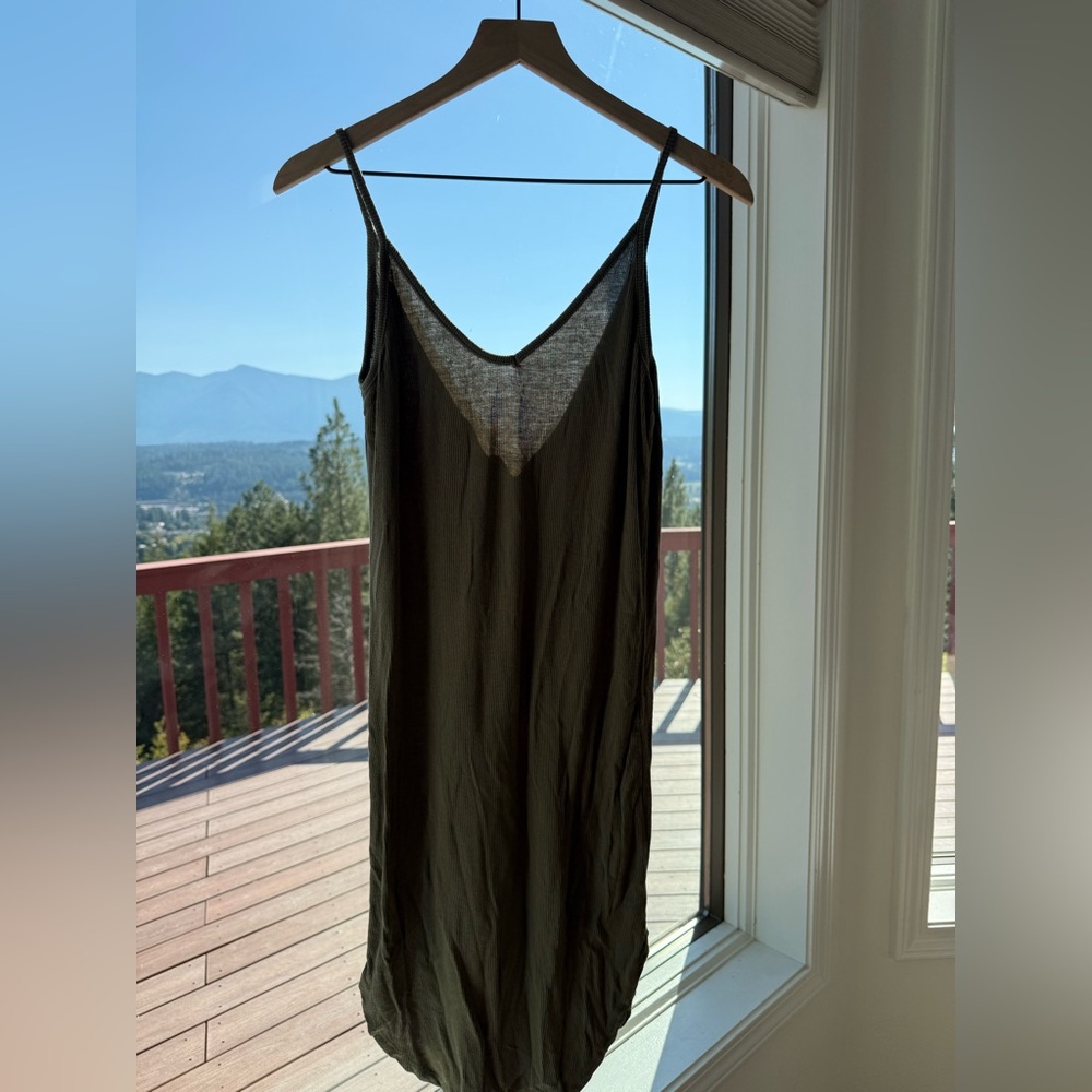 Heart Hips Green Tank Dress